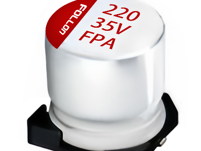 EFPA035ADA221M0895  富隆固态贴片电解电容 35V 220uF ±20% 8*9.5 2000H