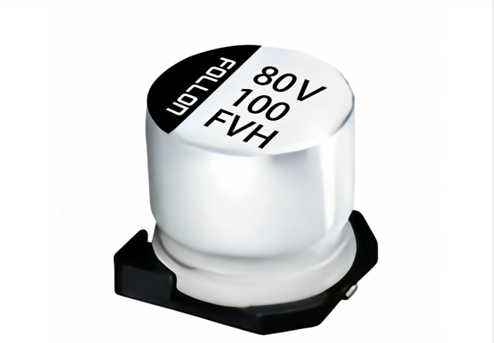 EFVH080ADA101M10B0 富隆贴片液态电解电容 80V 100uF ±20% 10*10.5 2000H